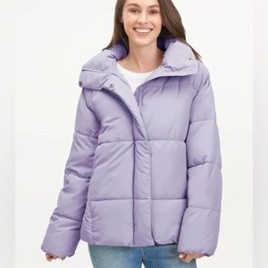 Lavender Puffer Jacket